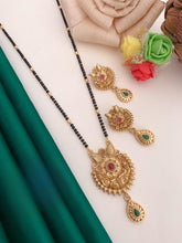 Antique Premium Quality Mangalsutra With Meenakari